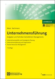 Cover von Unternehmensführung