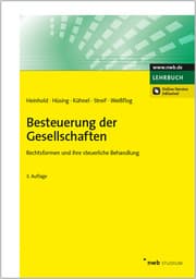 Cover von Besteuerung der Gesellschaften