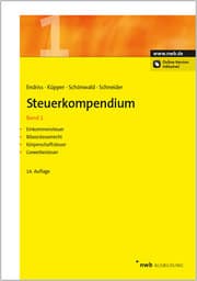 Cover von Steuerkompendium 1