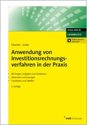 Cover von Anwendung von Investitionsrechnungsverfahren in der Praxis