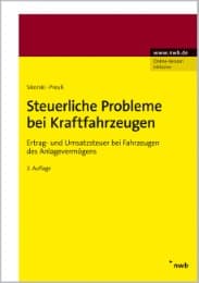 Cover von Steuerliche Probleme bei Kraftfahrzeugen