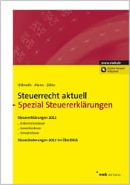Cover von Steuerrecht aktuell Spezial Steuererklärungen