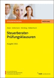 Cover von Steuerberater-Prüfungsklausuren