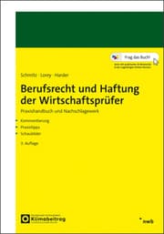 Cover von Berufsrecht und Haftung der Wirtschaftsprüfer