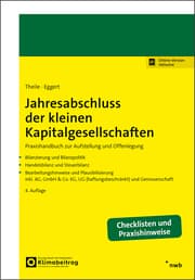 Cover von Jahresabschluss der kleinen Kapitalgesellschaften