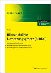 Cover von Bilanzrichtlinie-Umsetzungsgesetz (BilRUG)