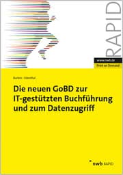 Cover von Die neuen GoBD zur IT-gestützten Buchführung und zum Datenzugriff