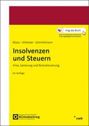 Cover von Insolvenzen und Steuern