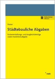 Cover von Städtebauliche Abgaben