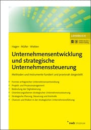 Cover von Unternehmensentwicklung und strategische Unternehmenssteuerung