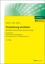 Cover von Finanzierung verstehen