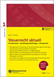 Cover von Steuerrecht aktuell 1/2022