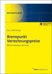 Cover von Brennpunkt Verrechnungspreise