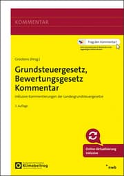 Cover von Grundsteuergesetz, Bewertungsgesetz Kommentar