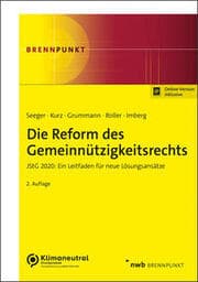 Cover von Die Reform des Gemeinnützigkeitsrechts
