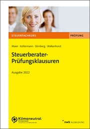 Cover von Steuerberater-Prüfungsklausuren