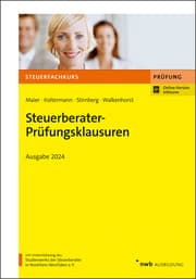 Cover von Steuerberater-Prüfungsklausuren