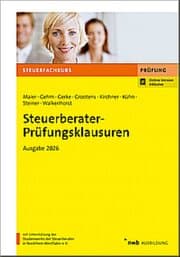 Cover von Steuerberater-Prüfungsklausuren