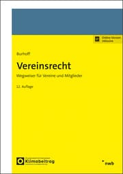 Cover von Vereinsrecht
