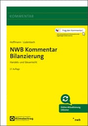 Cover von NWB Kommentar Bilanzierung