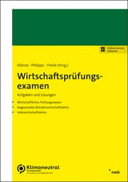 Cover von Wirtschaftsprüfungsexamen