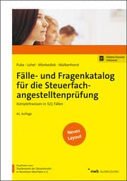 Cover von Fälle- und Fragenkatalog für die Steuerfachangestelltenprüfung