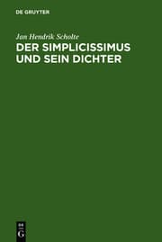 Cover von Der Simplicissimus und sein Dichter