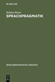 Cover von Sprachpragmatik