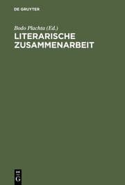 Cover von Literarische Zusammenarbeit