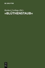 Cover von 'Blüthenstaub'