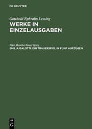 Cover von Emilia Galotti
