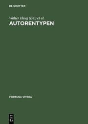 Cover von Autorentypen