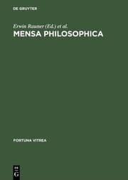 Cover von Mensa philosophica