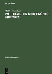 Cover von Mittelalter und frühe Neuzeit