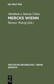 Cover von Mercks Wienn
