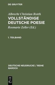 Cover von Vollständige deutsche Poesie