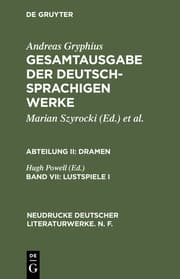 Cover von Lustspiele I