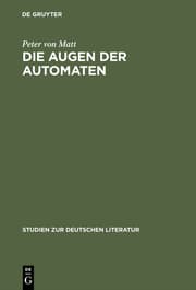 Cover von Die Augen der Automaten