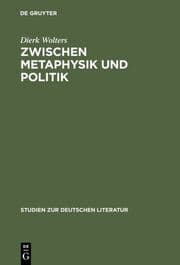 Cover von Zwischen Metaphysik und Politik