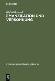 Cover von Emanzipation und Versöhnung