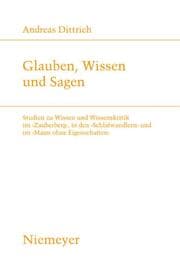 Cover von Glauben, Wissen und Sagen