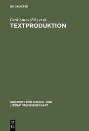 Cover von Textproduktion