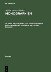 Cover von Dahn, Kr[reis] Pirmasens. Wilgartswiesen, Kr[eis] Pirmasens. Iggelbach, Kr[eis] Bad Dürkheim