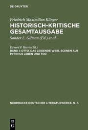 Cover von Otto.Das leidende Weib.Scenen aus Pyrrhus Leben und Tod