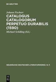 Cover von Catalogus Catalogorum perpetuo durabilis (1590)