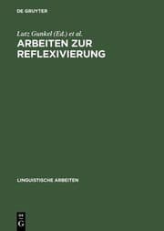 Cover von Arbeiten zur Reflexivierung