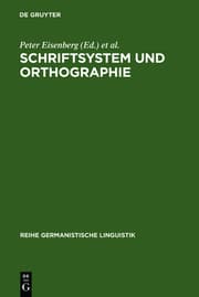 Cover von Schriftsystem und Orthographie