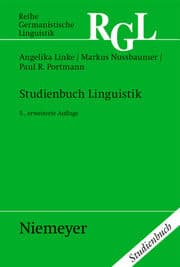 Cover von Studienbuch Linguistik