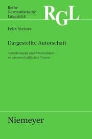 Cover von Dargestellte Autorschaft