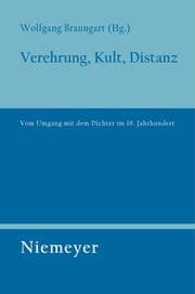 Cover von Verehrung, Kult, Distanz